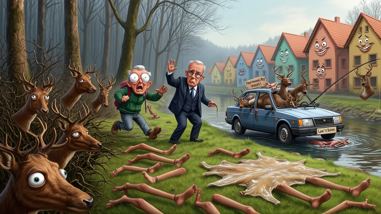 Cover art: Hromada mrtvých laní není žádný zákonný problém