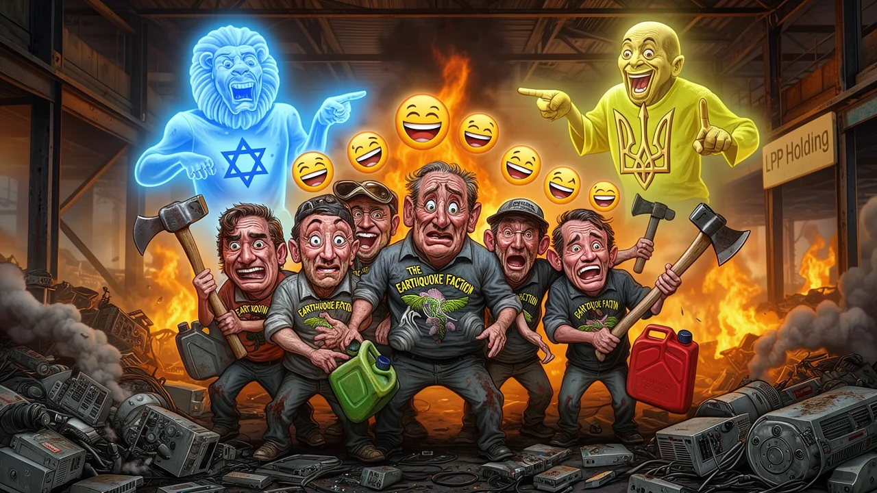 Cover art: Mířili na Izrael, trefili Ukrajinu vedle
