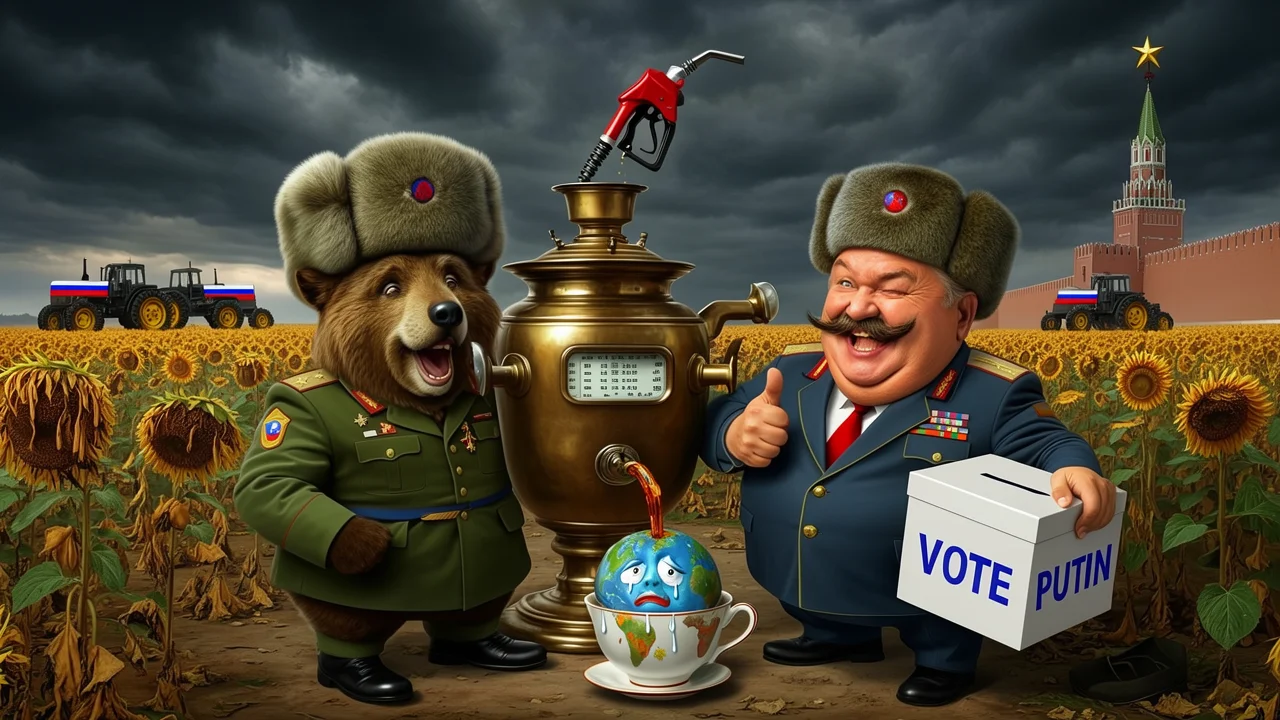 Cover art: Drastický krok Kremlu: benzin si necháme pro sebe, světe