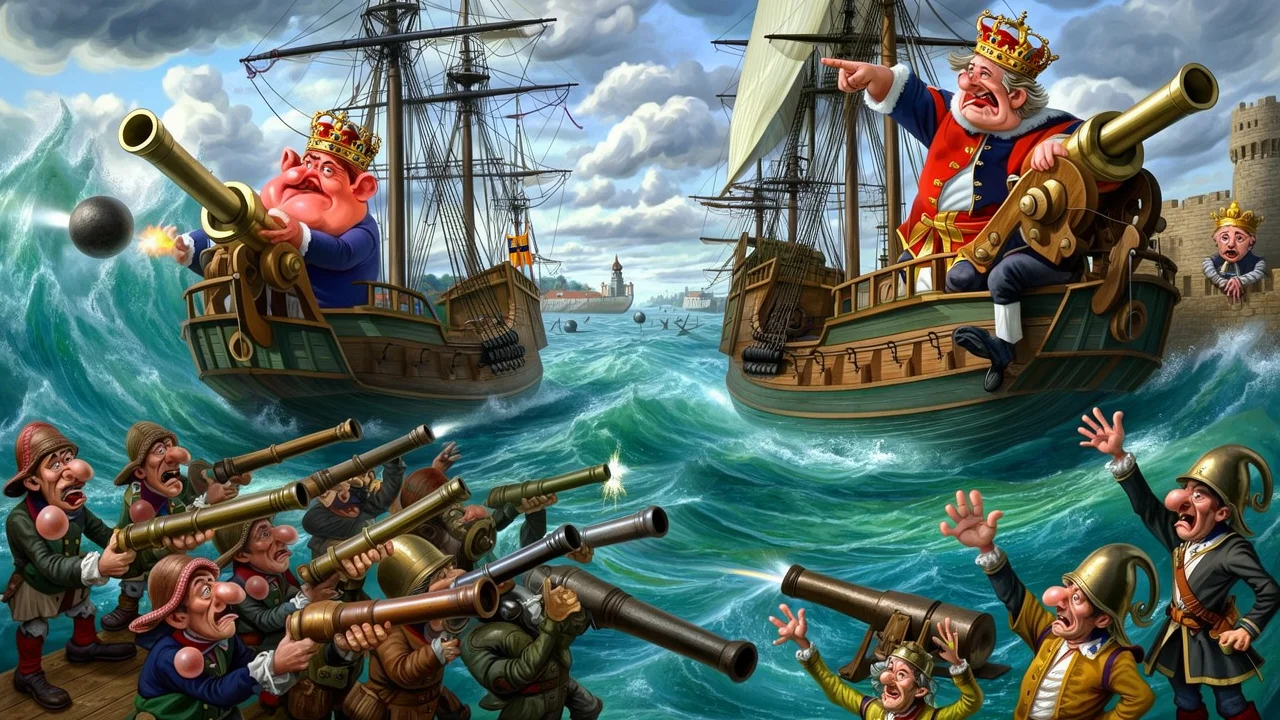 Cover art: Jak dánská flotila stála proti švédské přesile