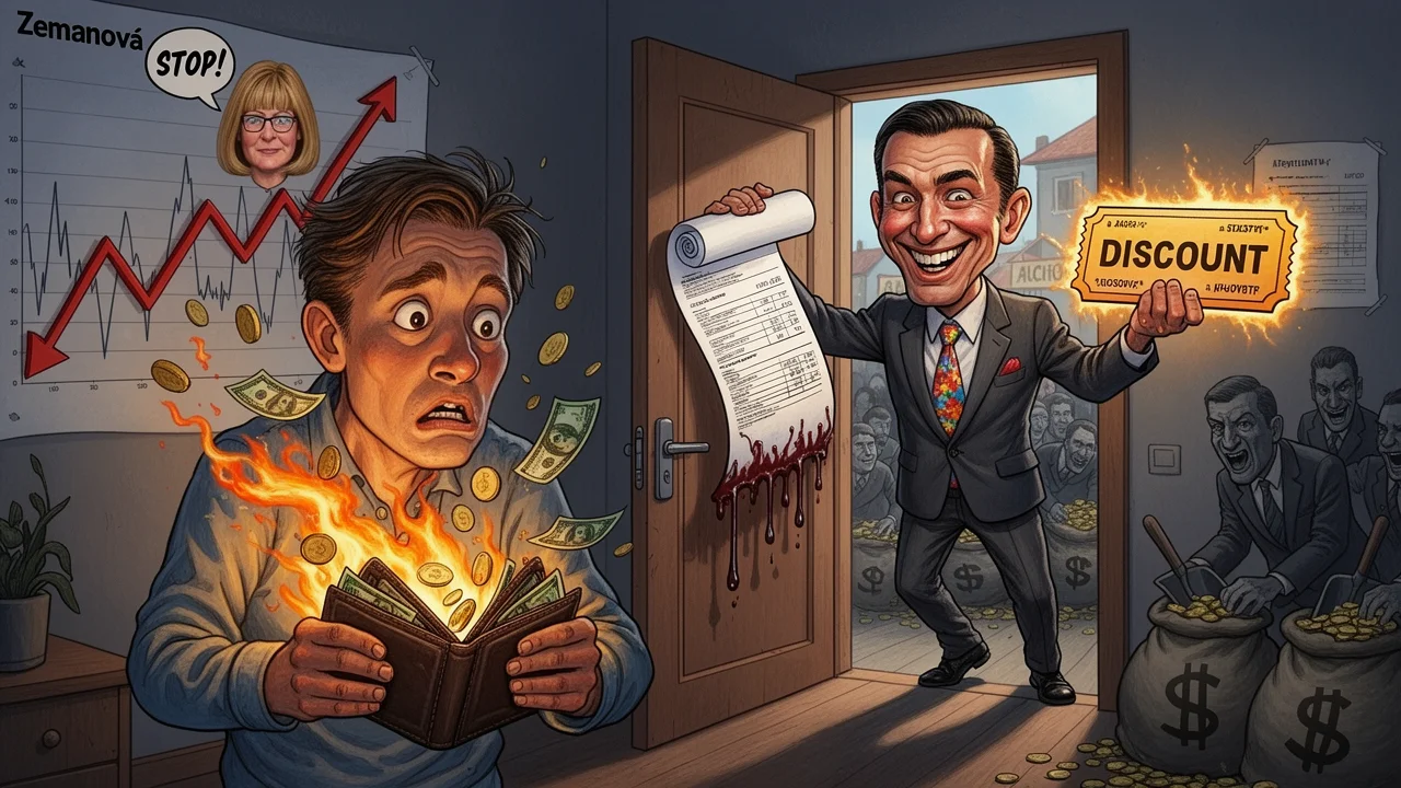 Cover art: Výhodná nabídka, po které skončíš pod mostem