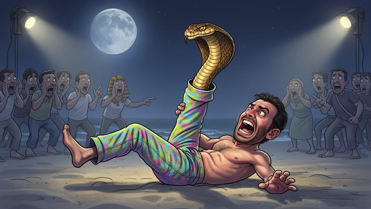 Cover art: Had v kalhotách zničil egyptskou pohádku