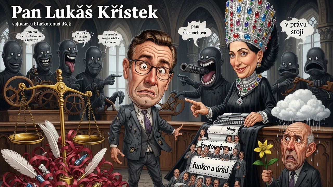 Cover art: Soudní síň plná bolesti a zamítnutých vět