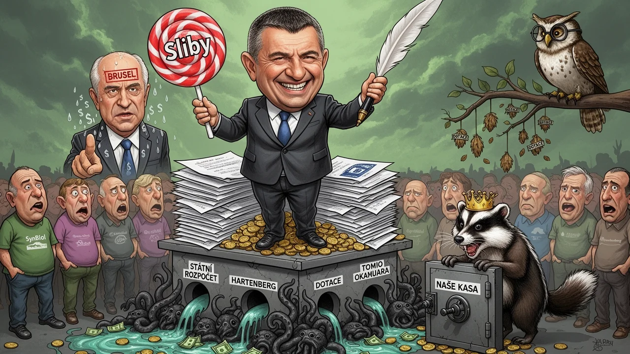 Cover art: Dotační divadlo za miliardy, které zaplatíme z vlastní
