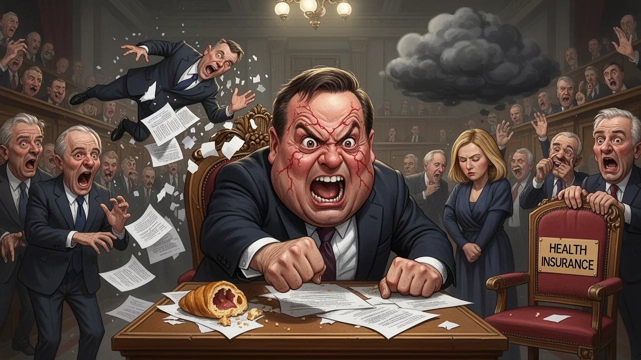 Cover art: Sněmovní barbaři zmasakrovali Válka a nastal velký křik