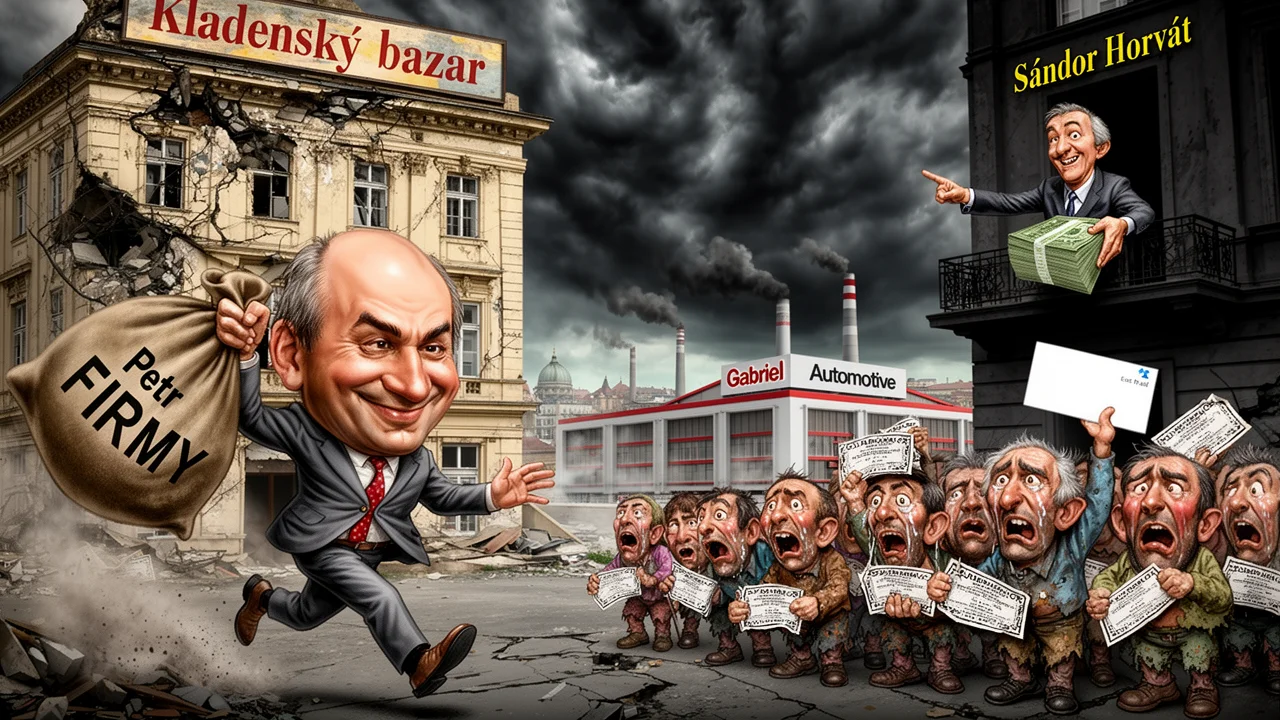 Cover art: Dluhopisy z Kladna se odpařily někam k Budapešti
