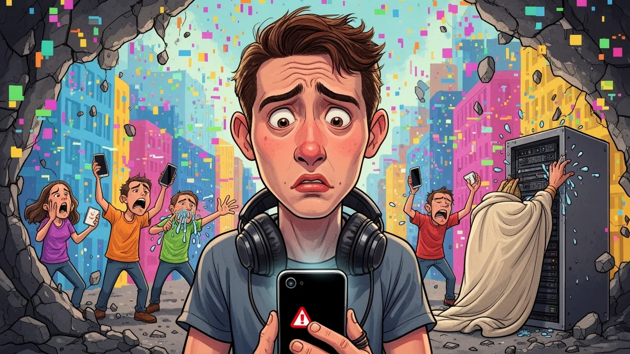 Cover art: Zase ticho v sluchátkách a aplikace nefunguje