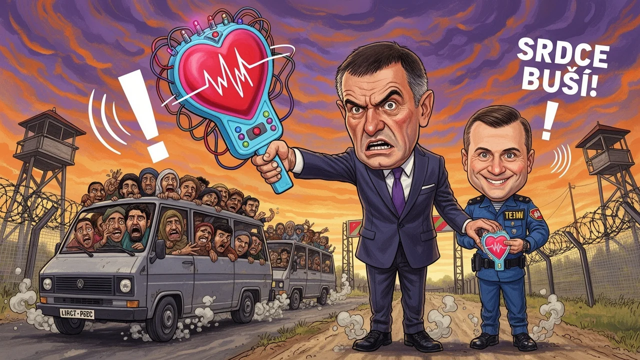Cover art: Přístroj na tlukot srdce zachrání celou naši zemi