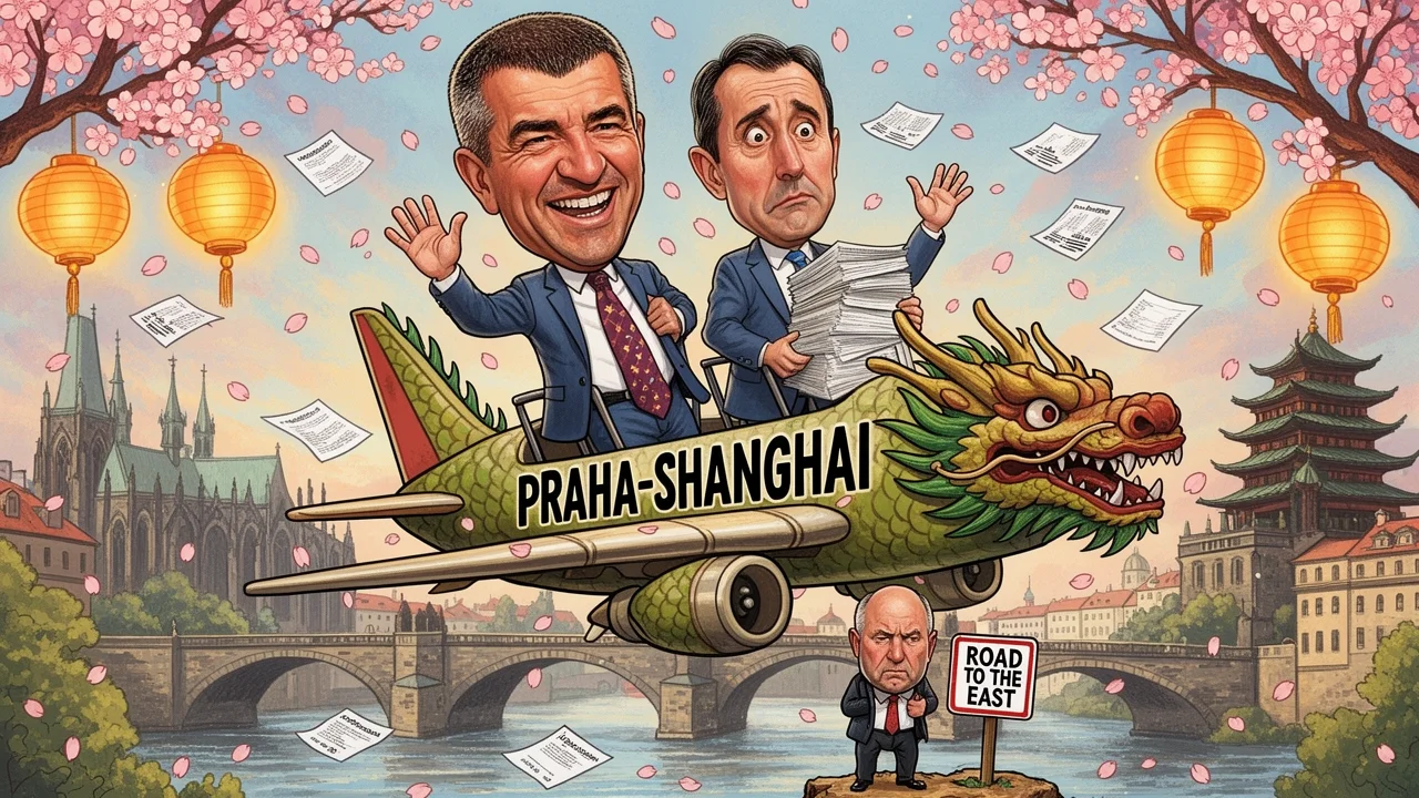 Cover art: Vládní speciál míří do Pekingu za velkým obchůdkem