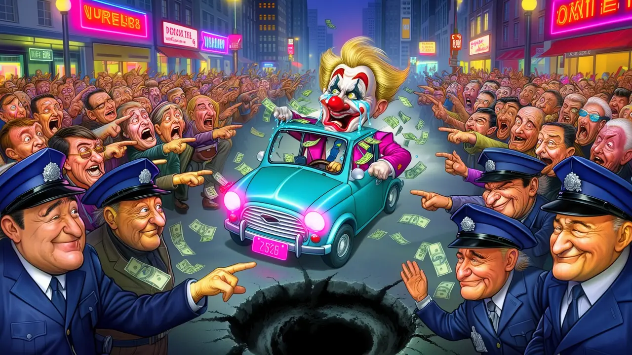 Cover art: Růžová značka pro podvodníky, co chtěli ušetřit miliony