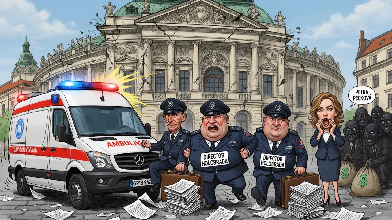 Cover art: Záchranka pro ředitele, co se trošku přepočítal
