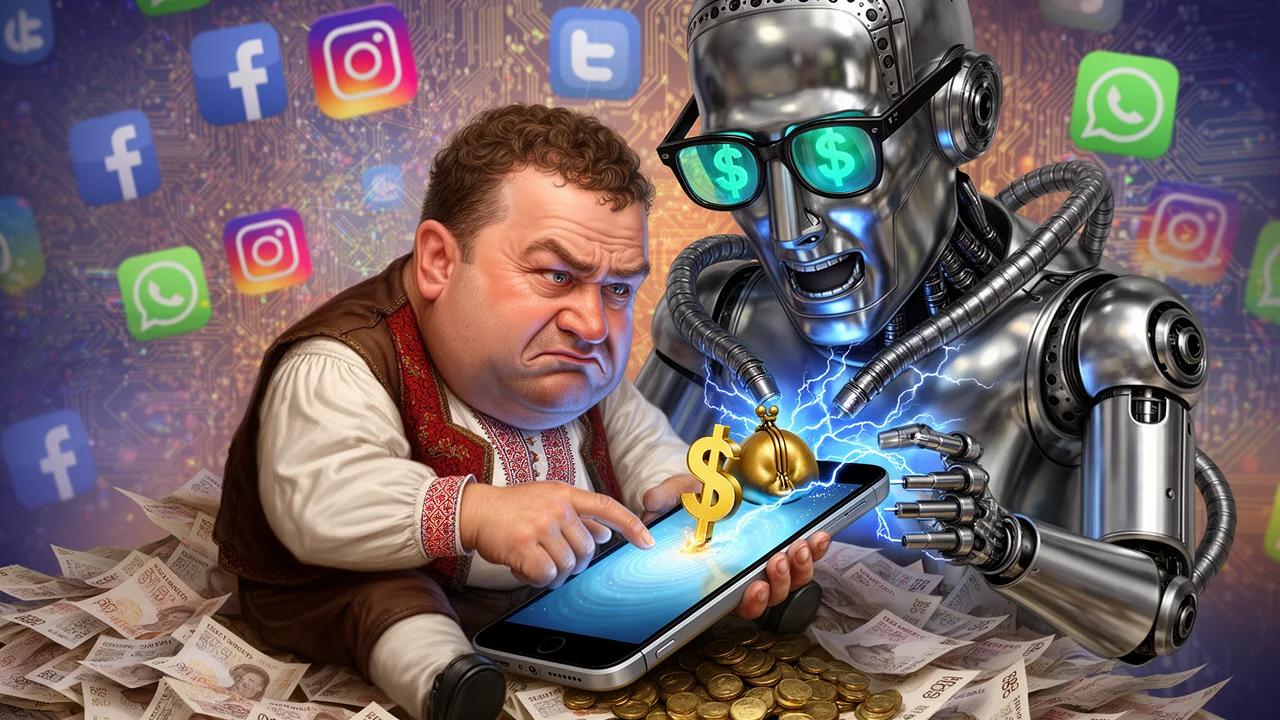 Cover art: Účet za chytrou mašinu zaplatí hloupá většina