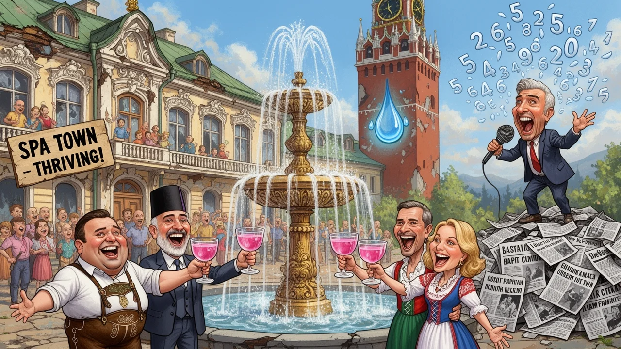 Cover art: Ruská pohádka o krachu našich slavných lázní