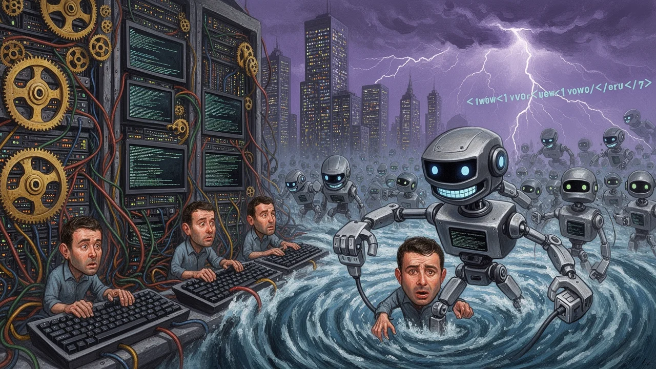 Cover art: Internet už není náš, staví se teď pro stroje