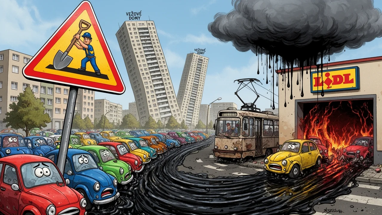 Cover art: Oprava u Lidlu, která nám všem zkrátí život