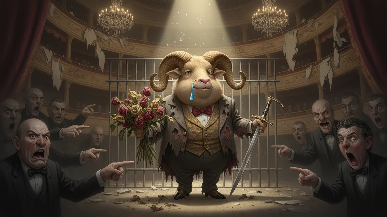 Cover art: Chlapec z Vídně, který chtěl zničit velkou show