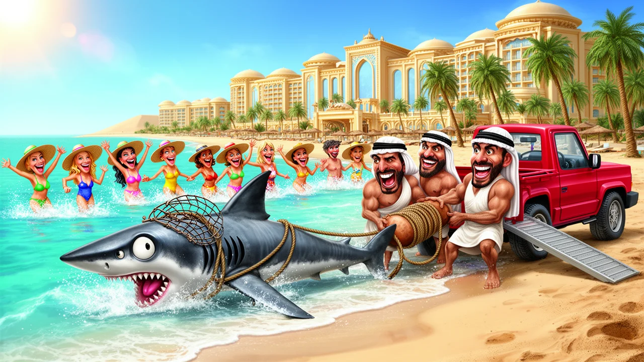 Cover art: Velký úklid pláže v Egyptě před invazí turistů