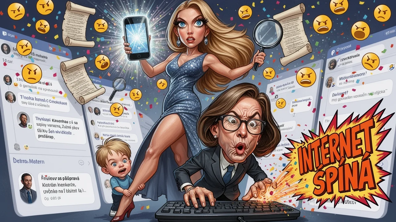 Cover art: Když paní učitelka zapomene na slušné chování na internetu