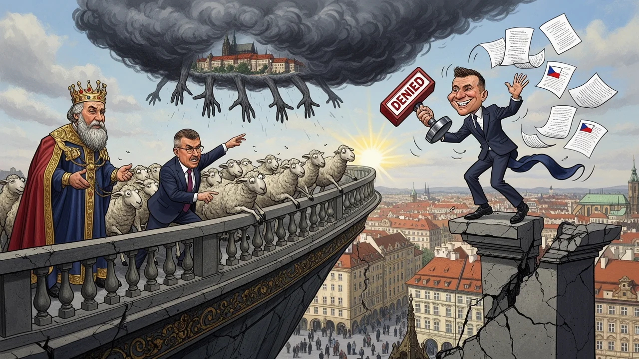 Cover art: Cirkus v Ankaře aneb vládní boj o letenky