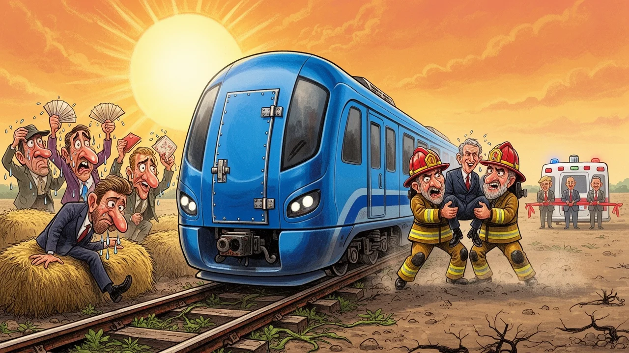 Cover art: Nová chlouba na kolejích jako pojízdná sauna pro vyvolené
