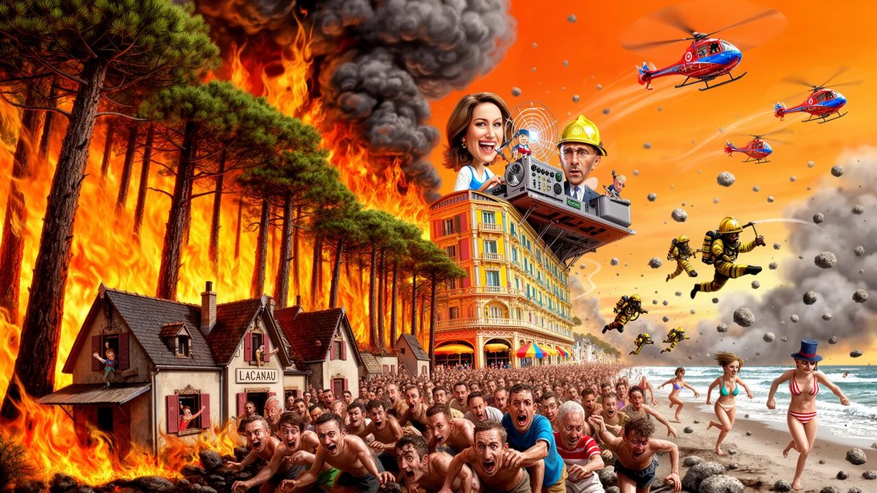 Cover art: Dovolená v plamenech za sto tisíc korun