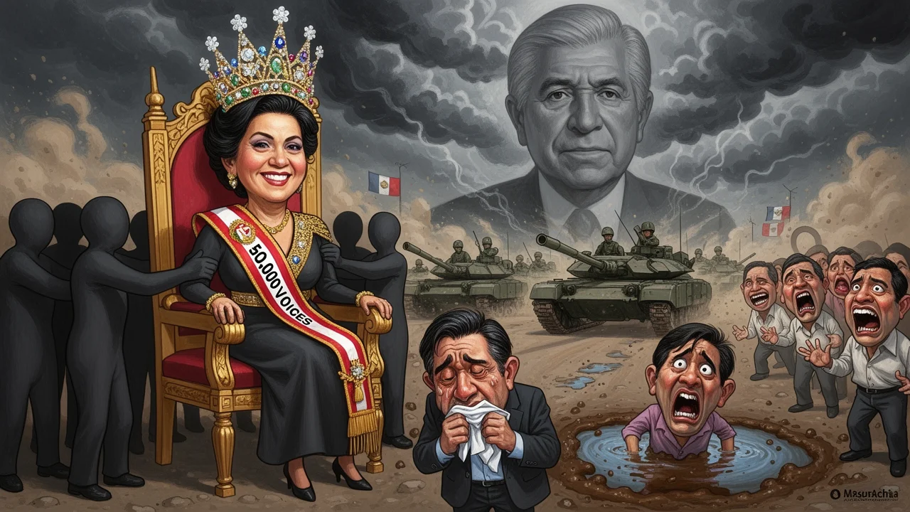 Cover art: Nová vláda v Peru slibuje pevný řád a čisté ulice