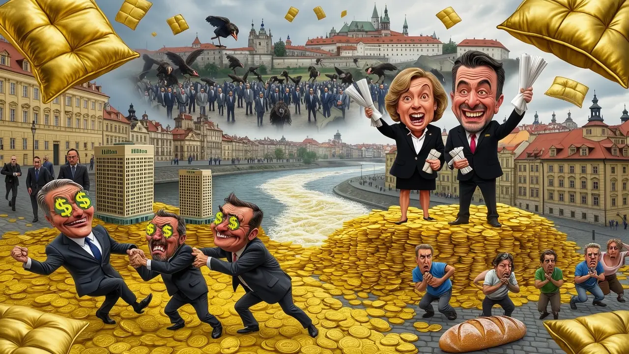 Cover art: Hra o trůny s polštáři za osmnáct miliard
