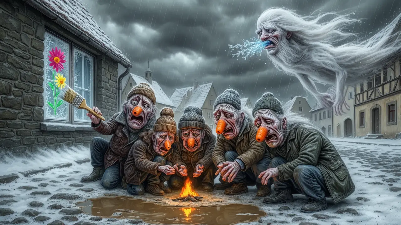 Cover art: Elegie pro mizející sníh a přicházející déšť