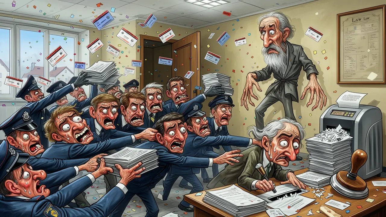 Cover art: Jak se v Černošicích rozdávaly papíry a šestnáct lidí