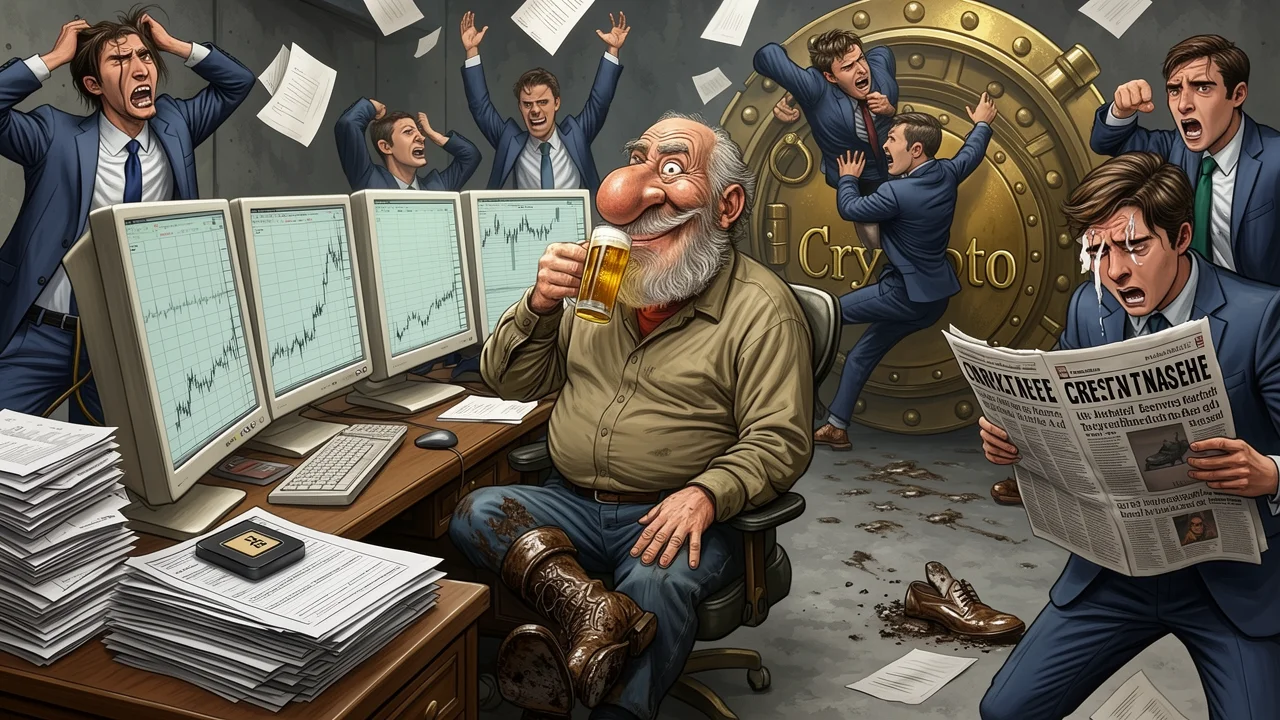 Cover art: Velryby z Wall Street v našem malém rybníku
