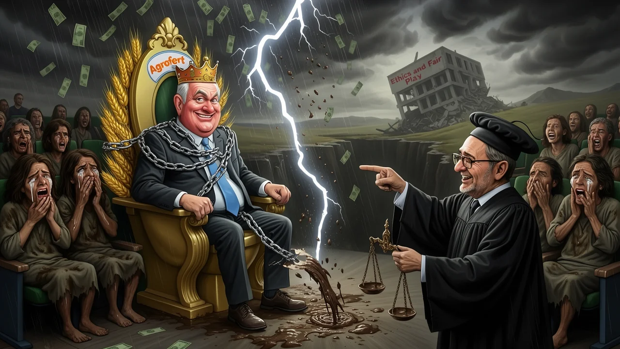 Cover art: Střet zájmů jako absurdní představení na úkor všech