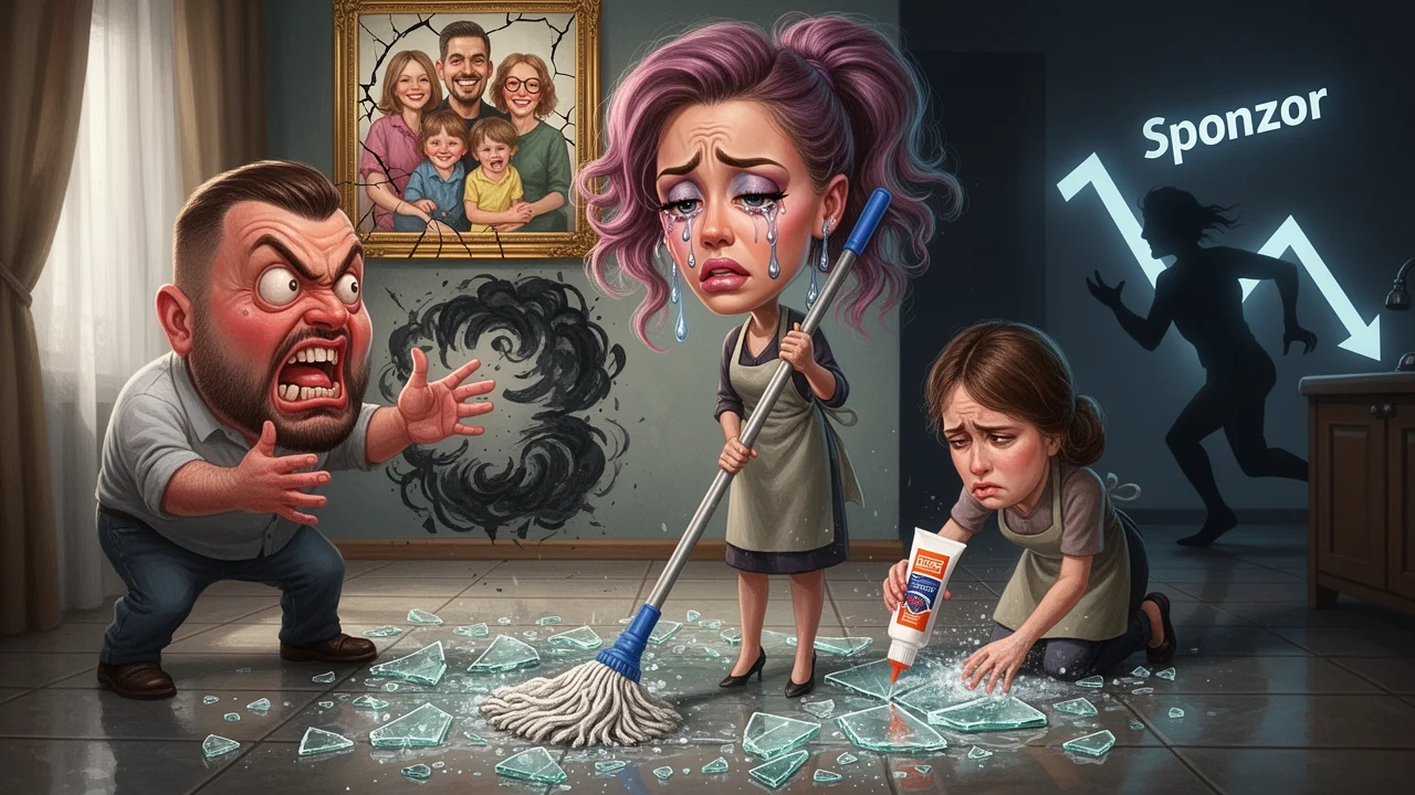Cover art: Skandál v rodině, který stál velké peníze