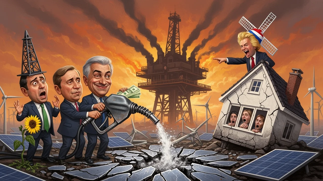 Cover art: Návrat k černému zlatu uprostřed velkých zelených slibů