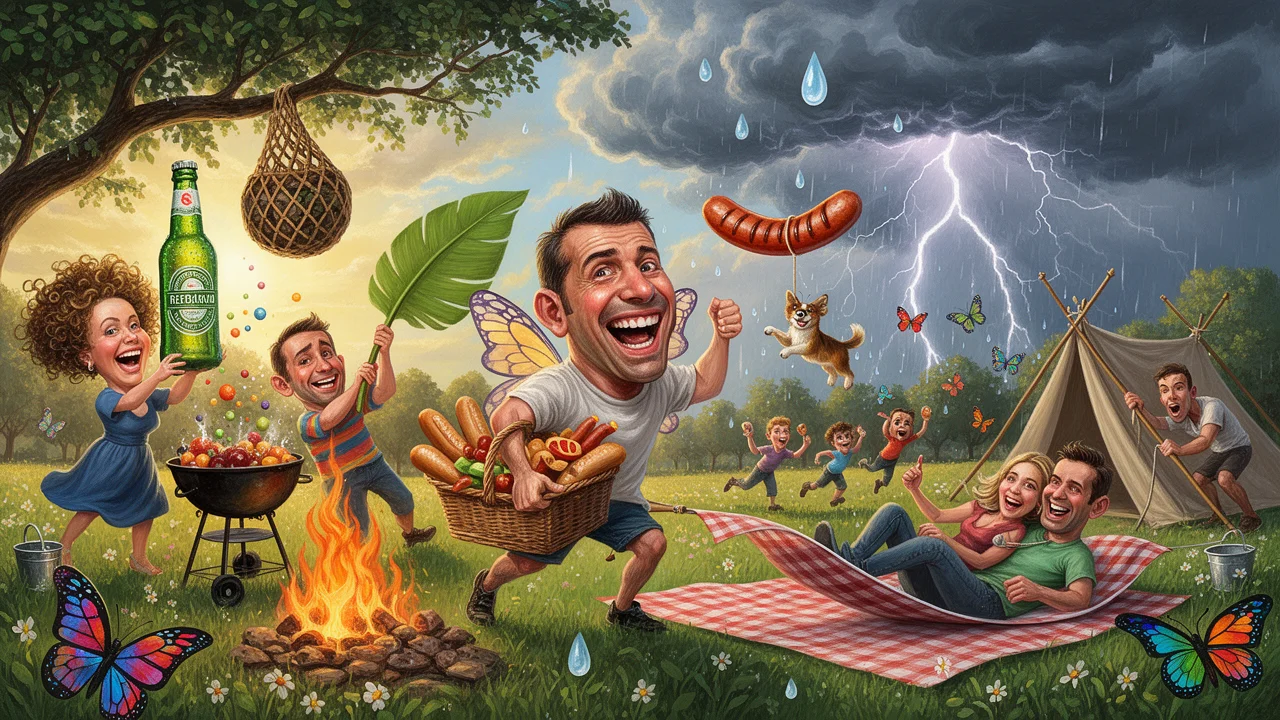 Cover art: Kouř nad grilem a první jarní bouře
