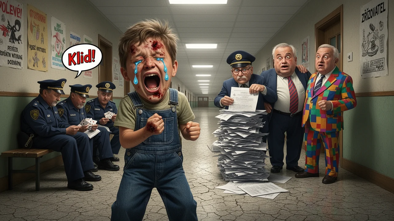 Cover art: Jako bojový klub, kde inspekce hledá pravdu
