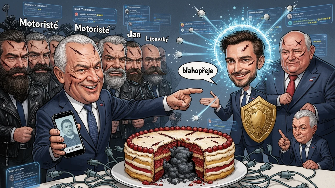 Cover art: Narozeniny, na kterých si dinosauři vjeli do vlasů