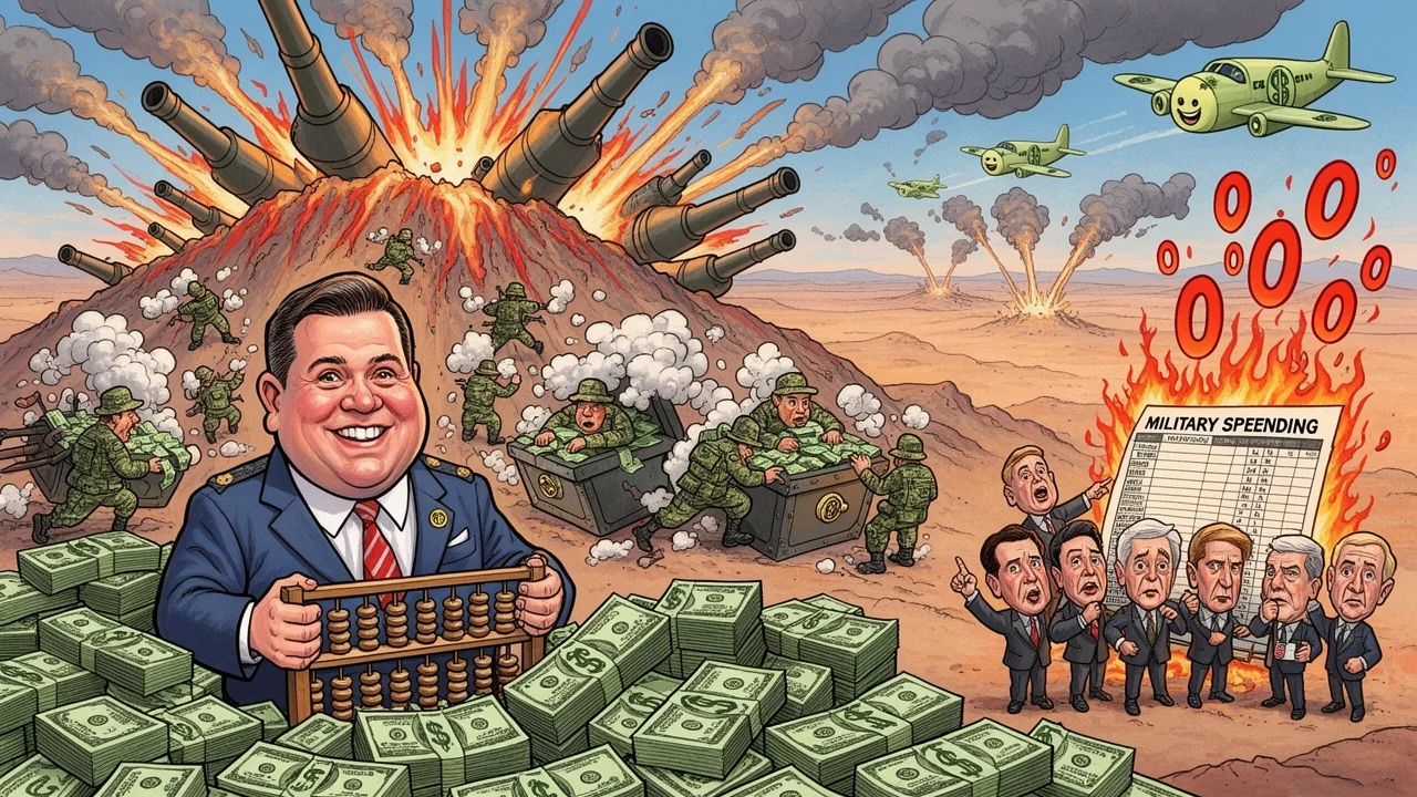 Cover art: Pětadvacet miliard za mír, který asi nikdo neviděl