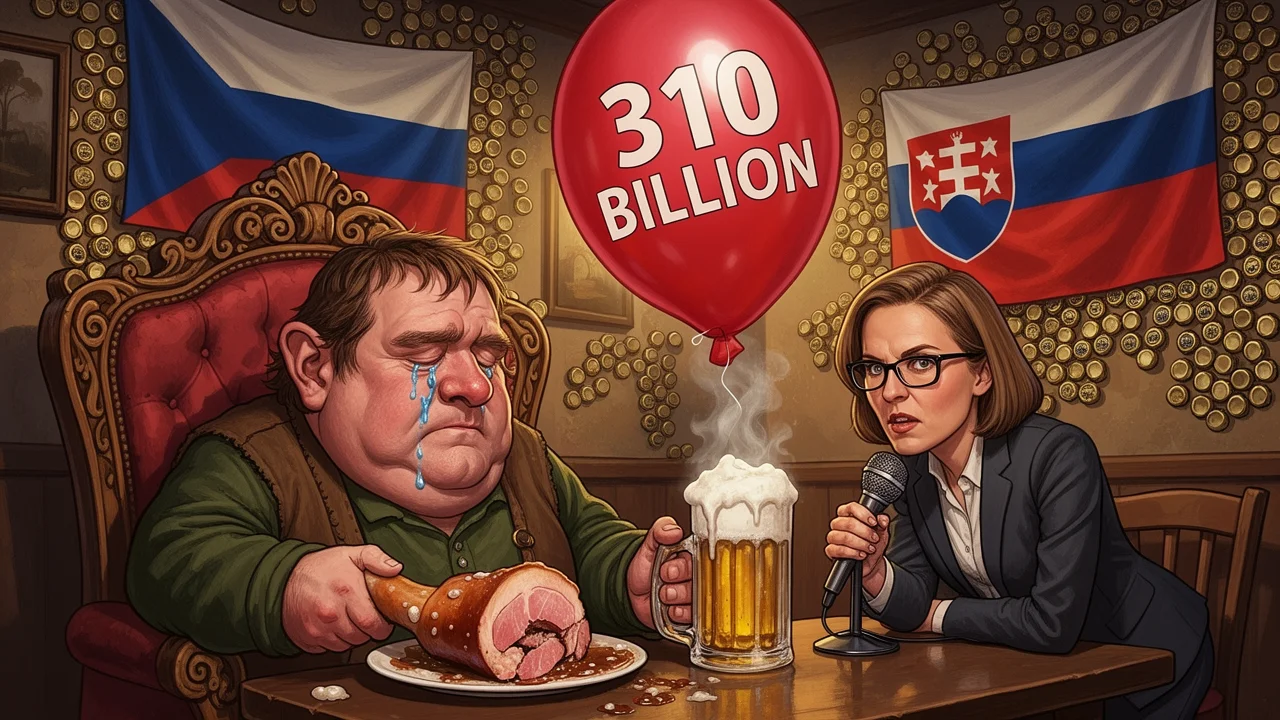 Cover art: Bůček a pivo pro nejbohatší národ věčných stěžovatelů