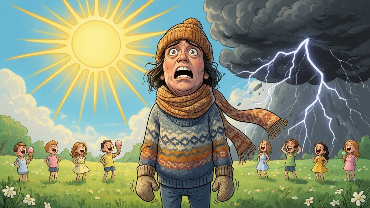 Cover art: Krutá past teplého jara a studená fronta strachu