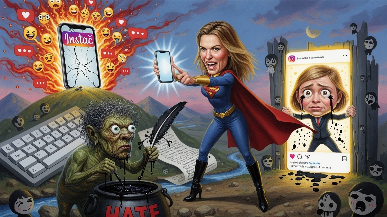 Cover art: Krásná Simona vrací úder paní učitelce z internetu