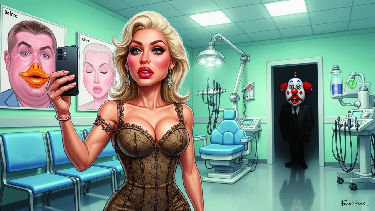 Cover art: Ledová královna Natalia a její plastové probuzení