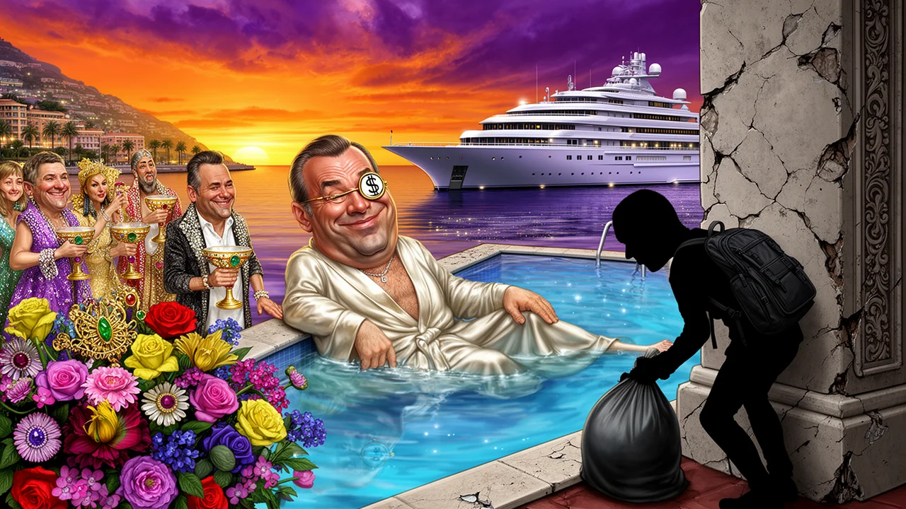 Cover art: Daňový ráj milionářů rozbila jedna levná bomba