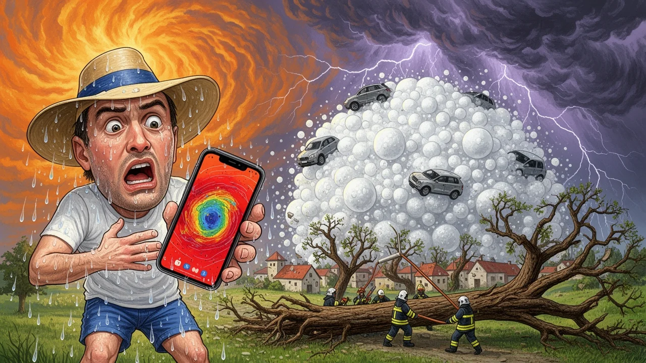 Cover art: Extrémní vedro střídá krupobití a spoušť