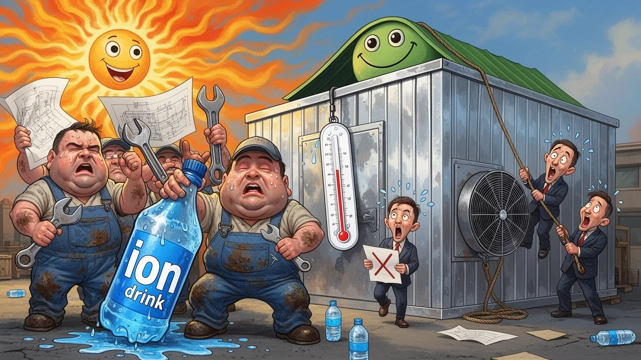 Cover art: Plechové peklo aneb jak firmy chladí upocené sklady