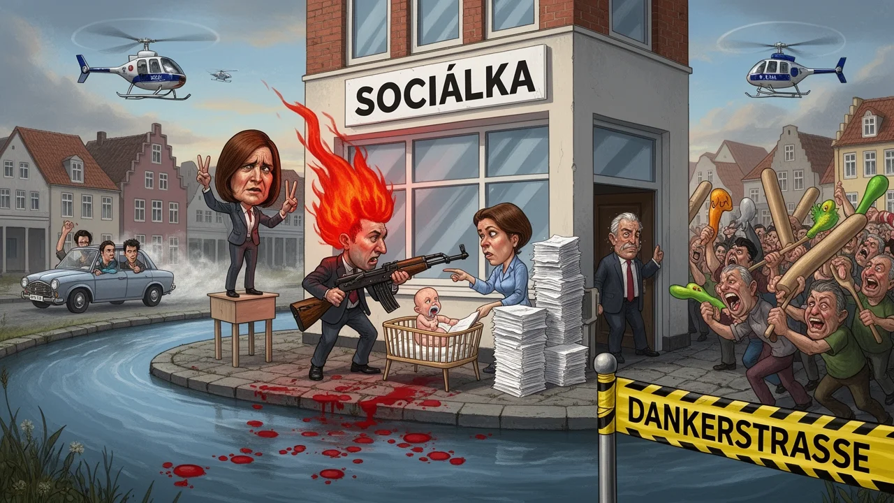 Cover art: Rodinná pohoda vyřešená dávkou z olova