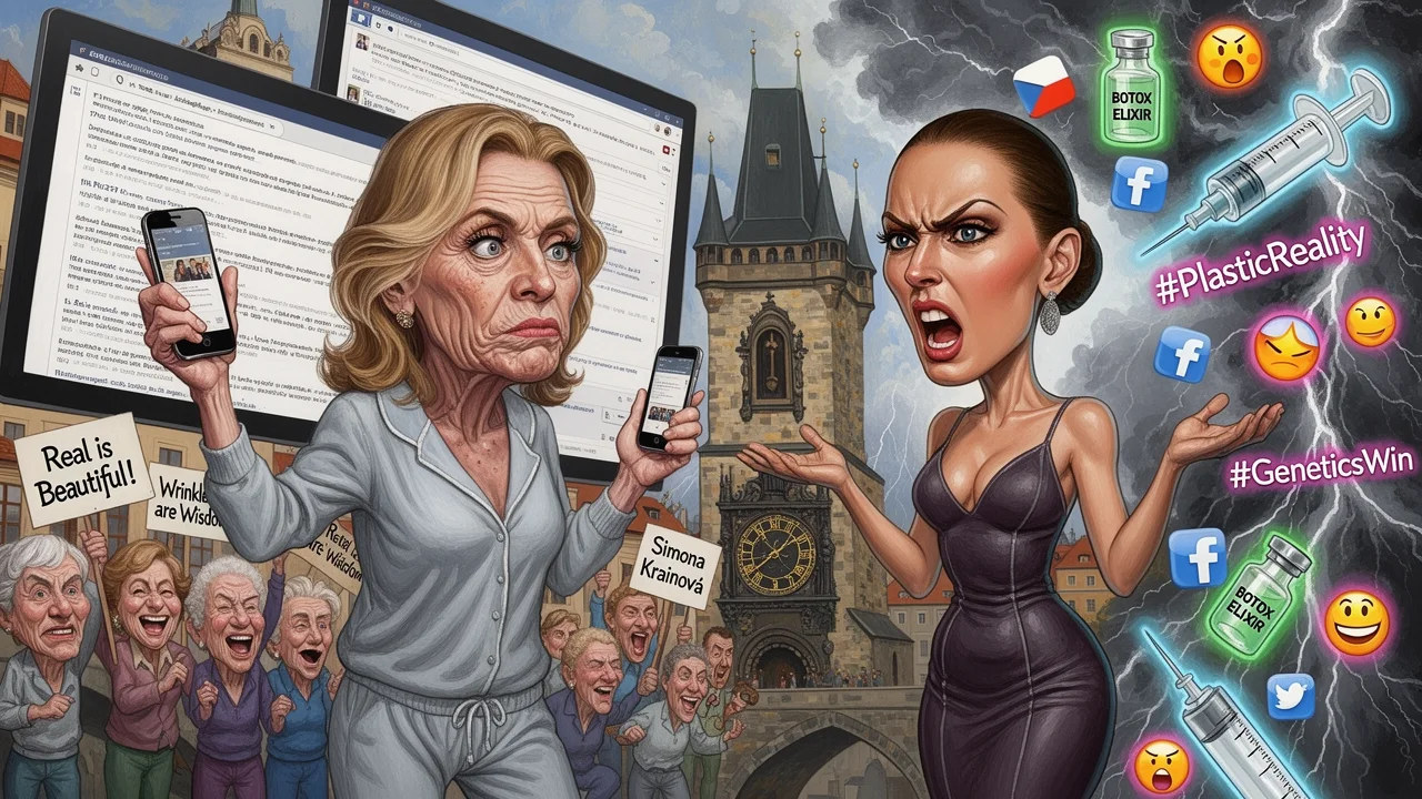 Cover art: Válka modelek o botox na sociální síti