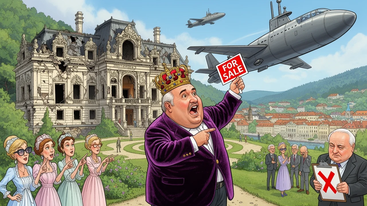 Cover art: Stíhačky za palmový olej a vila na prodej