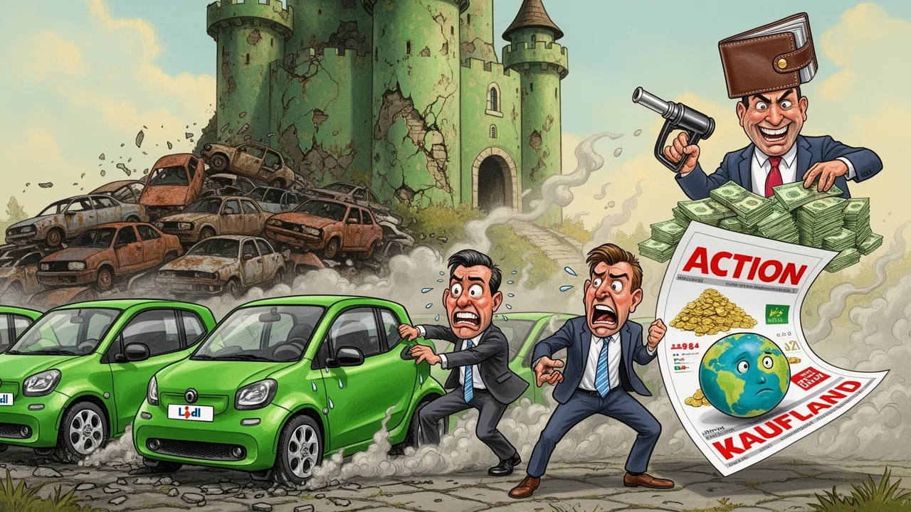 Cover art: Zelené sny z Lidlu shořely v propasti cen