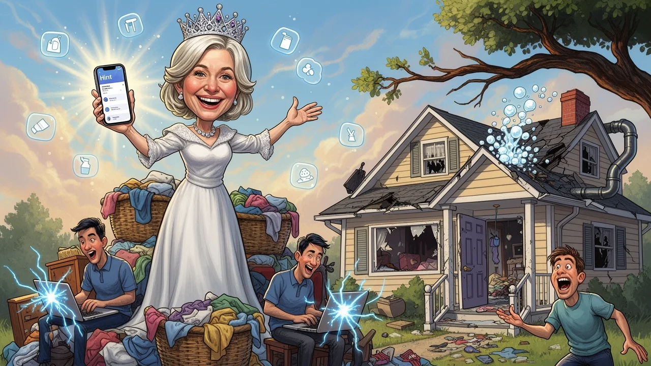 Cover art: Martha Stewart učí robota uklízet dům