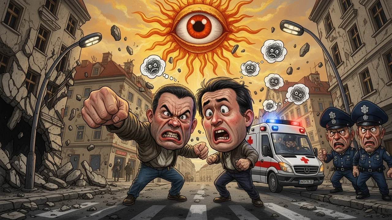 Cover art: Jedna pěst v Teplicích a konec všech nadějí